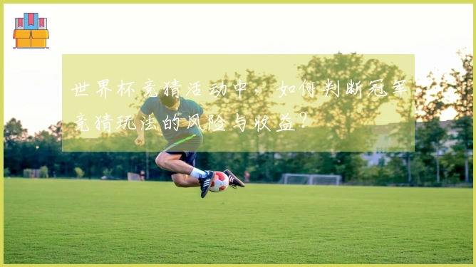 世界杯竞猜活动中，如何判断冠军竞猜玩法的风险与收益？